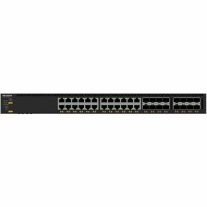 Netgear AV Line M4350 M4350-24X8F8V 24 Ports Manageable Ethernet Switch - 25 Gigabit Ethernet - 10GBase-T, 10/100/1000Base