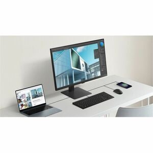 Moniteur LCD Samsung ViewFinity S6 S32D600EAU 32" Class WQHD - 16:9 - Noir - 81,3 cm (32") Viewable - Technologie IPS - Ré