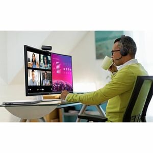 Dell UltraSharp U4025QW 40 Zoll Class 5K2K WUHD Gekrümmter Bildschirm LED-Monitor - 21:9 Format - Schwarz, Silber - 100,8 
