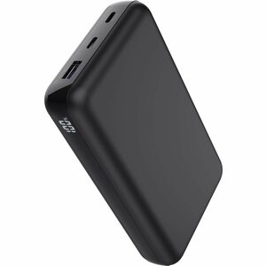 Trust Laro Stromspeicher - Schwarz - für Notebook, Smartphone, Tablet, Action-Kamera, MacBook, Spielkonsole - 1 x Typ-C 65
