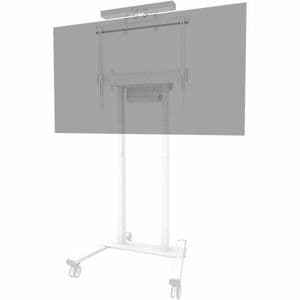 Neomounts Mounting Bar for Video Bar, PTZ Camera, Soundbar, Speaker, Display Screen - White - Height Adjustable - 109.2 cm