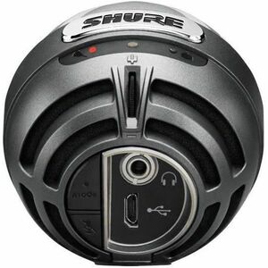 Shure MV5 有线 麦克风 用于 音乐, 视频参数, 监控, 首页 - 灰 - 20 Hz 到 20 kHz - 单向, 心形麦克风 - 台式机 - USB