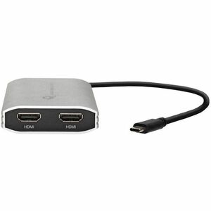 OWC USB-C Dual HDMI 4K Display Adapter with DisplayLink - 1 x USB Type C - Female - 2 x HDMI 2.0 Digital Audio/Video - Fem