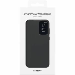 Samsung Smart View Carrying Case (Wallet) Samsung Galaxy A55 Smartphone - Black