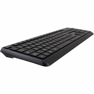 V7 CKU350FR Keyboard & Mouse - French - USB Cable Keyboard - 107 Key - Keyboard/Keypad Color: Black - USB Cable Mouse - Op