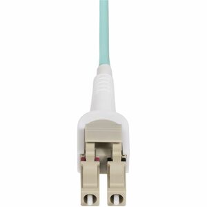 StarTech.com 5m (16.4ft) LC to LC (UPC) OM4 Switchable Fiber Optic Cable 50/125, 100G, Toolless Polarity Switching, LSZH F