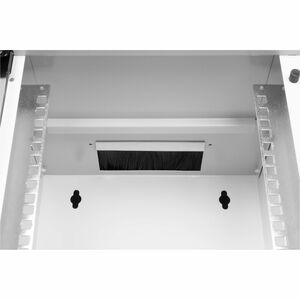 Digitus SOHO PRO 9U Wandmontierbar Geschlossener Schrank Rackschrank für Networking - Hellgrau - Glas, Stahl, Blech - 30 k