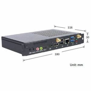 AOpen WB5116 Digital Signage Appliance - Intel Core i5 i5-1155G7 - 16 GB DDR4 SDRAM - 64 GB SSD - USB - HDMIEthernet - Lin