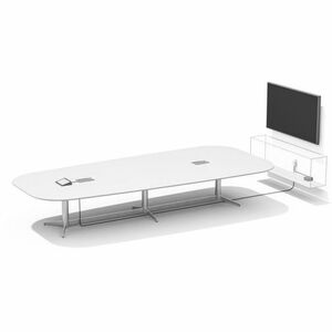 Logitech BASE Zoom Room (no AV) with Tap + ASUS® NUC - For Video Conferencing, Meeting Room - 2 x HDMI Out - USB