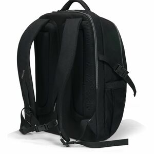 Dicota ECO Tasche (Rucksack) für 35,6 cm (14 Zoll) bis 39,6 cm (15,6 Zoll) Notebook - Schwarz - wasserabweisend, Feuchtigk