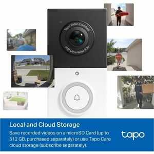 Videocitofono Tapo Tapo D210 - Wireless - LAN wireless - Bianco