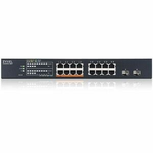ZYXEL XMG1915 XMG1915-18EP 16 Ports Manageable Ethernet Switch - 2.5 Gigabit Ethernet, 10 Gigabit Ethernet - 2.5GBase-T, 1