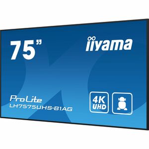 iiyama ProLite LH7575UHS-B1AG 1905 mm LCD Digital-Signage-Display - 24 Stunden/7 Tage Betrieb - IPS-Technologie (In-Plane-