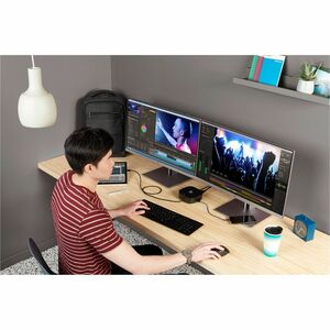 HP USB-C G5 Essential Dock (78L94AA) - for Desktop PC, Notebook - Charging Capability - 120 W - USB Type C - 3 Displays Su