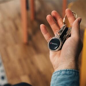 Verbatim My Finder Bluetooth Coin Tracker 1pk - Black - Bluetooth
