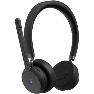 Casque Lenovo - Sans fil - Design Sur tête, Supra-auriculaire - Stéréo - Certification Microsoft Teams - Binaural - Supra-