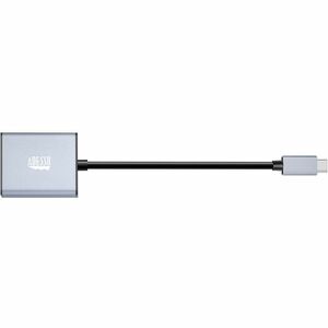Adesso USB-C to Display Port Adapter - 1 x USB Type C - Male - 1 x DisplayPort 1.2 Digital Audio/Video - Female - 3840 x 2