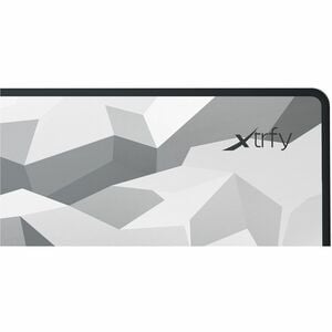 XTRFY GP5 Extra Large Gaming Mouse Pad - 400 mm x 920 mm x 3 mm Dimension - Litus White - Rubber - Anti-slip - Mouse/Keyboard