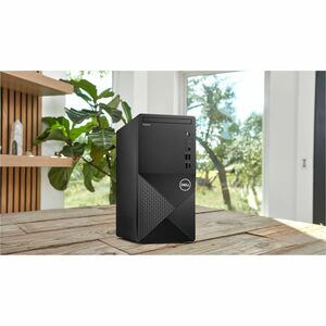 Dell Vostro 3000 3030 Desktop Computer - Intel Core i5 14th Gen i5-14400 - 8 GB - 512 GB SSD - Tower - Black - Intel Chip 