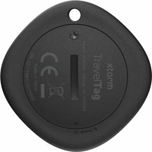 Xtorm TravelTag. Propósito: Bagagem, Tipo de produto: Localizador GPS, Cor do produto: Preto. Tipo de bateria: CR2032, Tec
