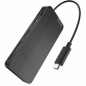 Station d'accueil Lenovo 40B9 USB Type C pour Moniteur, Notebook - Capacité de chargement - 135 W - Noir éclipse - 2 Écran