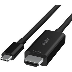 Belkin Connect 2 m HDMI/USB-C A/V Cable - Cable for Chromebook, MacBook, Projector, Mobile Device, ... - First End: 1 x HD