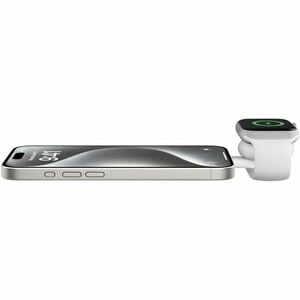 Belkin BoostCharge Pro Induction Charger - White - For Qi2-enabled Device, iPhone - Input connectors: USB - Fast Charging,