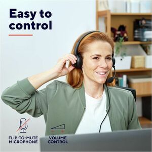 Trust Ayda Wired On-ear, Over-the-head Stereo Headset - Black - Binaural - Ear-cup - 20 Hz to 20 kHz - 180 cm Cable - Nois