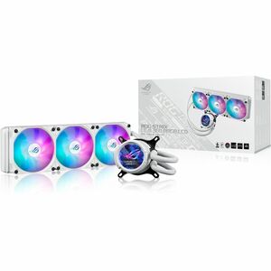 ROG Strix LC III 360 ARGB White Edition, featuring the latest generation Asetek�##s new Gen7 v2 pump and ROG ARGB radiator