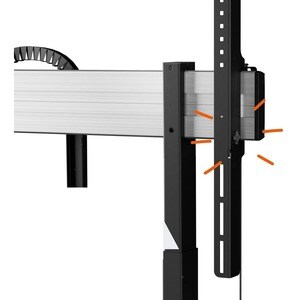 Vogel's Rise 5108 Höhenverstellbar Monitorständer - Bildschirmgröße: Bis zu 218,4 cm (86 Zoll) - 120 kg TragfähigkeitDispl