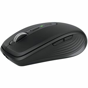 Logitech MX Anywhere 3S Mouse - Bluetooth - USB Tipo A - Darkfield - 6 Botón(es) - Grafito - Inalámbrico - 8000 dpi - Rued