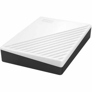 WD My Passport WDBR9S0060BWT-WESN 6 TB Portable Hard Drive - External - White - USB 3.2 (Gen 1) Micro-B - 256-bit AES Encr