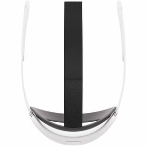 Meta Quest 3 Elite Strap - 101.5 mm Height x 164.5 mm Width x 240.2 mm Length - White - Plastic, Silicon, Fabric