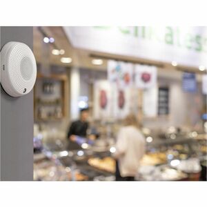 AXIS Mini C1410 Mk II Speaker System - White - TAA Compliant - 100 Hz to 20 kHz