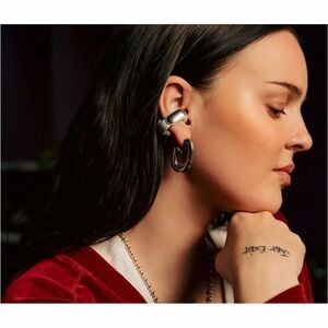 Bose Ultra Open True Wireless Earbud Stereo Earset - White Smoke - Siri - Binaural - Open - 914.4 cm - Bluetooth
