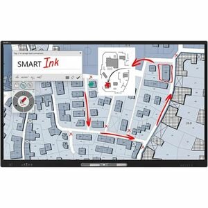 SMART Board M086-V5 Pro Interactive Display, High Secure, TAA - 86" LCD - HyPr Touch Technology - Touchscreen - 16:9 Aspec