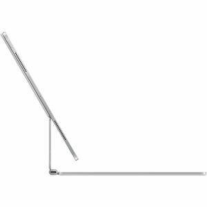 Estuche de teclado/cubierta Apple Magic para 33cm (13") iPad Pro 13 (2024) Tableta - Español Teclado - Blanco - Aluminio, 