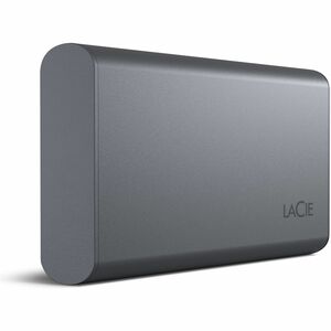 SSD Portable LaCie Secure - 2.5" Externe - 500 Go - USB Type C, USB 3.0, USB 3.1 Type C - 256-bit AES Norme de cryptage