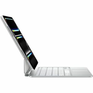 Apple Magic Keyboard/Cover Case for 27.9 cm (11") Apple iPad Pro 11 (2024) Tablet - White - Aluminium Body