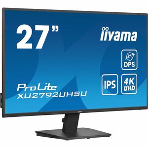 iiyama ProLite XU2792UHSU-B6 27 Zoll Class 4K UHD LED-Monitor - 16:9 Format - Mattschwarz - 68,6 cm (27 Zoll) Viewable - I