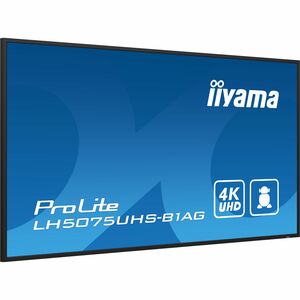 iiyama ProLite LH5075UHS-B1AG 1270 mm LCD Digital-Signage-Display - 24 Stunden/7 Tage Betrieb - Vertical-Alignment-Technol