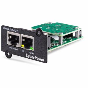 CyberPower RMCARD400 UPS Management Adapter - Black