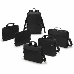 Dicota Top Traveller ONE Tasche für 33 cm (13 Zoll) bis 35,8 cm (14,1 Zoll) Notebook - Schwarz - 300D rPET Polyester Körpe