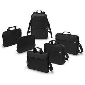 Dicota Slim Case ONE Tasche für 35,6 cm (14 Zoll) bis 40,6 cm (16 Zoll) Notebook - Schwarz - 300D rPET Polyester Körper - 