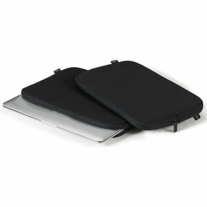 Sacoche de transport Dicota Sleeve ONE - Pochette Style pour 30,5 cm (12") à 31,8 cm (12,5") Ordinateur Portable - Noir - 