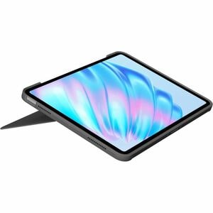Logitech Combo Touch Keyboard/Cover Case for 27.9 cm (11") Apple iPad Air (5th Generation), iPad Air 11 (2024) Tablet - Ox
