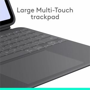 Logitech Combo Touch iPad Pro 13-inch (M4)(2024) Keyboard Case - Detachable backlit keyboard with kickstand, comfortable t
