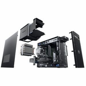 Station de travail Dell Precision 3000 3680 - Intel Core i7 14e Génération - 32 Go - 1 To SSD - Tour - Noir - Intel Chip -
