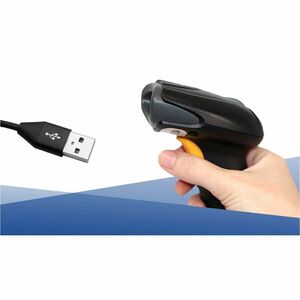 Star Micronics BSH-20U Retail, Hospitality Handheld Barcode Scanner - Cable Connectivity - Black - 260 mm Scan Distance - 