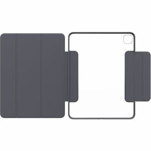 OtterBox Symmetry Series Folio Carrying Case (Folio) for 33 cm (13") Apple iPad Pro 13 (2024) Tablet - Thunderstorm (Clear